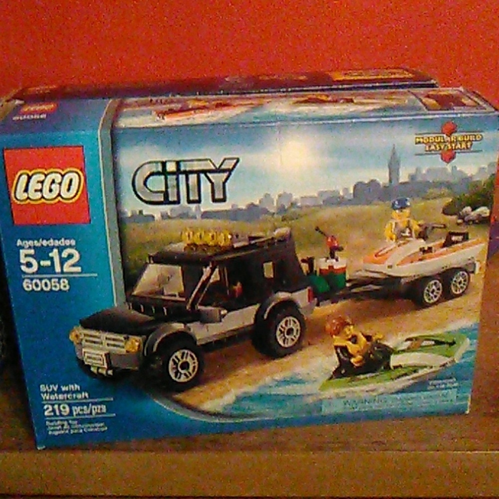 LEGO SUV WITH WATERCRAFT SET #60058
